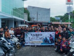 Touring Sekaligus Mengajar, Komunitas Vario Bawa Misi Edukatif di Gowa dan Makassar
