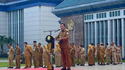 Apel Gabungan ASN, Hugua: Kepemimpinan ASN Jadi Fondasi Sukses RPJMD Sultra Lima Tahun ke Depan