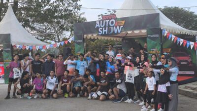 Easy Run Meriahkan Hari Ketiga Toyota Auto Show 2025 di Kendari