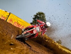 Astra Honda Target Podium di Kejurnas Motocross Wonosobo