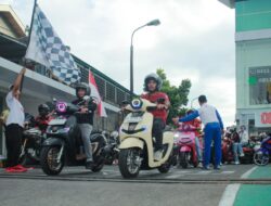 Asmo Sulsel Gelar Convoy Merdeka Bersama Honda Stylo 160