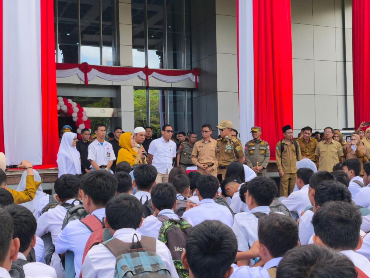 Apel Siswa Bersama Gubernur Sultra