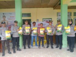 Sambut HUT ke-80 RI Polres Wakatobi dan Perum Bulog Gelar Pasar Murah