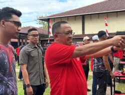 Lomba Menembak Polda Sultra Meriahkan HUT ke-80 RI