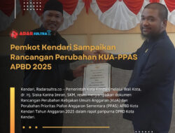 Pemkot Kendari Sampaikan Rancangan Perubahan KUA-PPAS APBD 2025