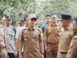 Gubernur Sultra Tinjau Pembangunan SMA Garuda di Konsel