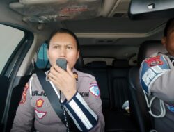 PJR Ditlantas Polda Sultra Gelar Patroli Pagi, Ingatkan Pengendara Tertib Berlalulintas