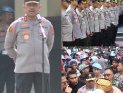 3.107 Personel Gabungan Amankan Unjuk Rasa Mahasiswa di Kendari