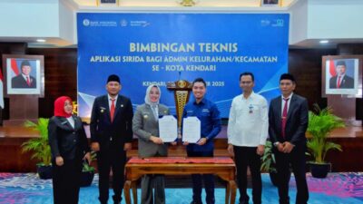 Bank Sultra Dorong PAD Kendari Lewat Aplikasi SIRIDA