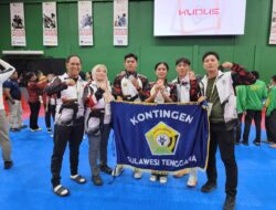 Taekwondo Sultra Tambah Medali di PON Beladiri Kudus 2025