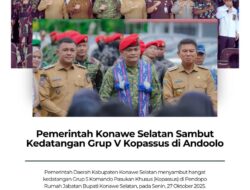 Pemerintah Konawe Selatan Sambut Kedatangan Grup V Kopassus di Andoolo