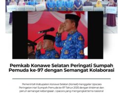 Pemkab Konawe Selatan Peringati Sumpah Pemuda ke-79 dengan Semangat Kolaborasi