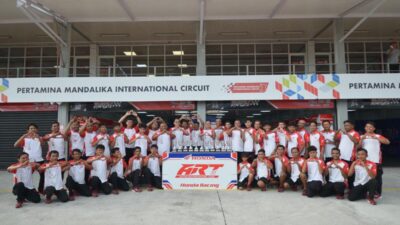 ART Yogyakarta Raih Tiga Podium di Mandalika 2025