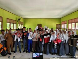 Asmo Sulsel Beri Pembekalan Safety Riding di SMKN 7 Takalar