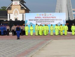 Hadapi Ancaman Bencana Hidrometeorologi, Kapolda Sultra Pimpin Apel Kesiapsiagaan