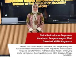 Siska Karina Imran Tegaskan Komitmen Pengembangan SDM Daerah di KPPD Singapura
