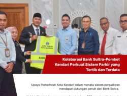 Kolaborasi Bank Sultra-Pemkot Kendari Perkuat Sistem Parkir yang Tertib dan Terdata