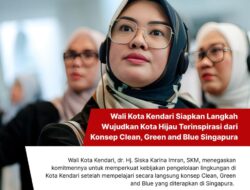 Wali Kota Kendari Siapkan Langkah Wujudkan Kota Hijau Terinspirasi dari Konsep Clean, Green and Blue Singapura