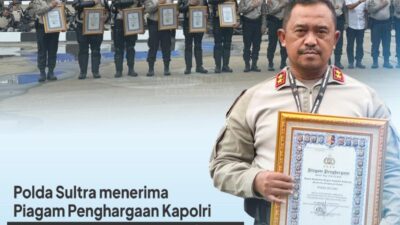 Polda Sultra Raih Penghargaan Nasional Penanganan Unjuk Rasa Terbaik