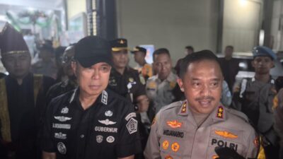 Gubernur Sultra Pimpin Patroli Malam Natal di Kendari