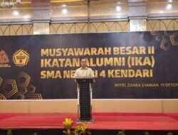 Mubes IKA SMAN 4 Kendari Bahas Masa Depan Pendidikan