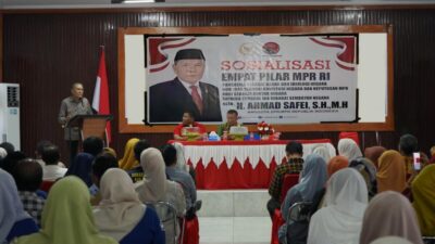 Internalisasi Empat Pilar Kebangsaan untuk Memperkokoh NKRI, Ahmad Safei Gelar Sosialisasi di Kelurahan Kolakasi