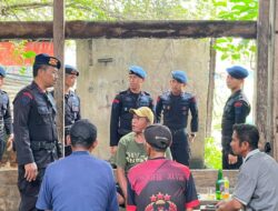 Satgas KRYD Brimob Intensifkan Pengamanan Nataru di Titik Keramaian Kendari