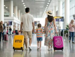 Paket Liburan IM3 dan Tri, Aktif Tanpa Ribet