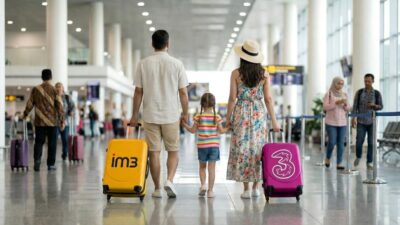 Paket Liburan IM3 dan Tri, Aktif Tanpa Ribet