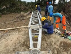 PLN percepat pemulihan jaringan SUTT Langsa