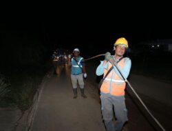PLN Selesaikan Pemulihan Jaringan Listrik di Seluruh Sumut