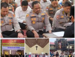 Polda Sultra Gelar Doa Bersama Lintas Agama untuk Korban Bencana Alam