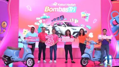 Tri Apresiasi Pelanggan Lewat Program Kebut Hadiah BombasTri