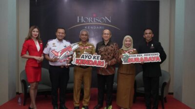 Foto: Indonesia AirAsia Perluas Konektivitas Kendari, Buka Akses Fly-Thru Domestik dan Internasional