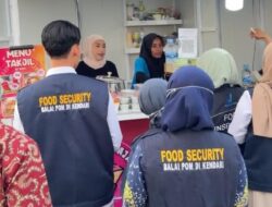 BPOM Kendari Uji 25 Sampel Takjil Ramadan