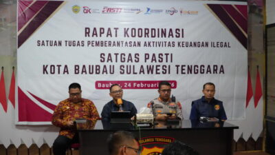 Satgas PASTI Sultra Hentikan AMG Pantheon