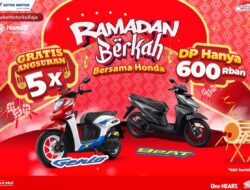 Promo Motor Honda Maret 2026, DP Mulai Rp600 Ribu