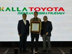 Kalla Toyota Toreh Prestasi Lewat Penghargaan Best CEO 2025