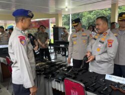Polda Sultra Perketat Pengawasan Senjata Api Personel, Itwasda dan Propam Lakukan Pemeriksaan Mendadak