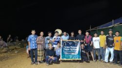 Pemuda dan Mahasiswa Roko-Roko Raya Gelar Pawai Obor Sambut Idulfitri di Wawonii Tenggara