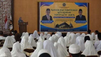 545 Calon Jemaah Haji Ikuti Manasik Terintegrasi, Pemkot Kendari Tekankan Kesiapan Ibadah