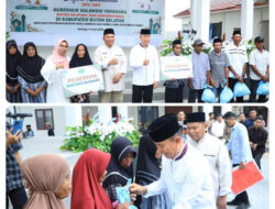 Safari Ramadan di Buton Selatan, Gubernur Serahkan Bantuan Sosial