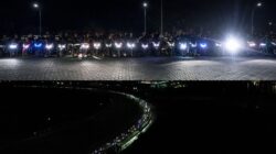 300 Bikers Ramaikan Night Ride Honda di Makassar
