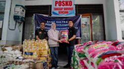 CSR Bank Sultra Fokus Ringankan Beban Korban Banjir Kendari
