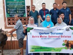 Idul Adha 1447 H, Asmo Sulsel Berbagi Hewan Kurban di Makassar