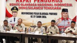 KONI Sultra Pastikan Porprov XV 2026 Tetap Digelar Meski Dihadapkan Keterbatasan Anggaran
