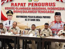 KONI Sultra Pastikan Porprov XV 2026 Tetap Digelar Meski Dihadapkan Keterbatasan Anggaran