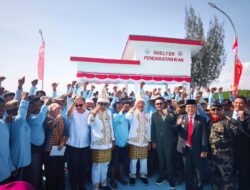 Menteri Trenggono Rayakan HUT RI Bersama Nelayan Sorue Jaya