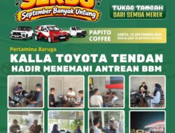 Kalla Toyota Tendean Temani Warga Saat Antre BBM