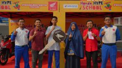 Asmo Sulsel Padukan Edukasi Safety Riding dan Hadiah Honda BeAT